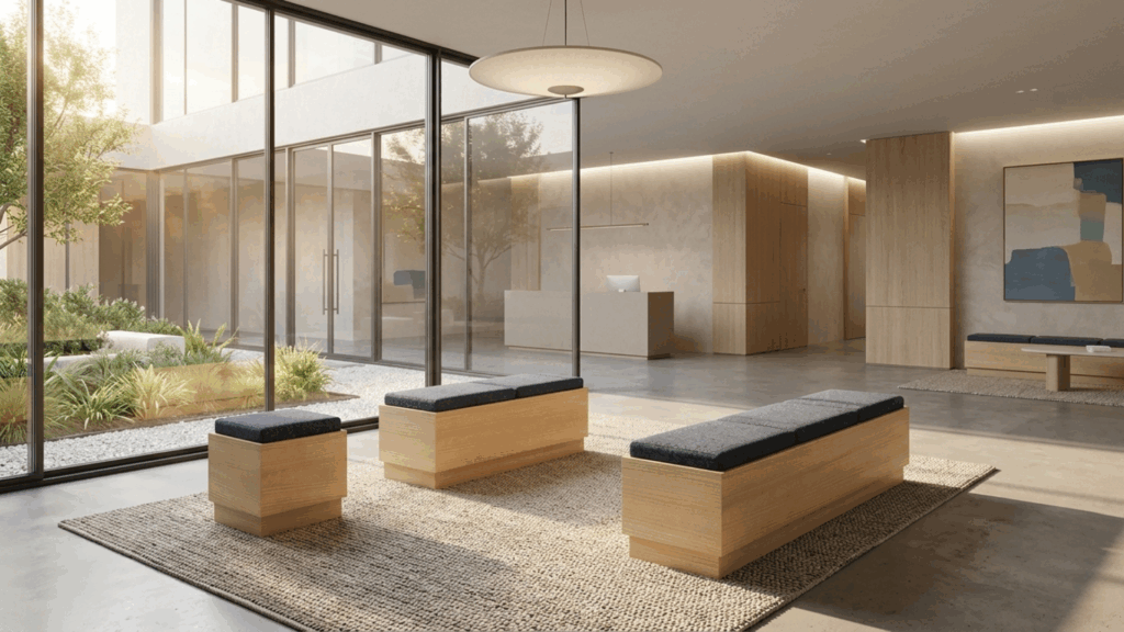 Bench Lobby Chitose 