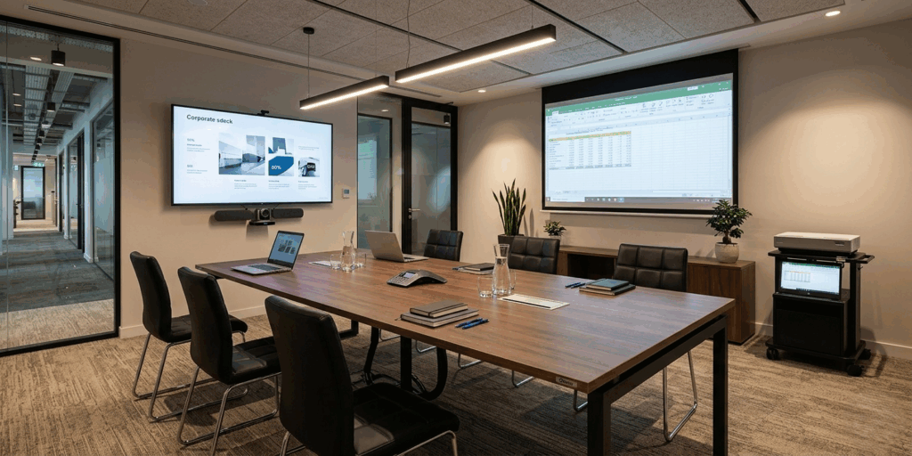 Meja Meeting Kumi MT dan Olive DX Kursi Meeting