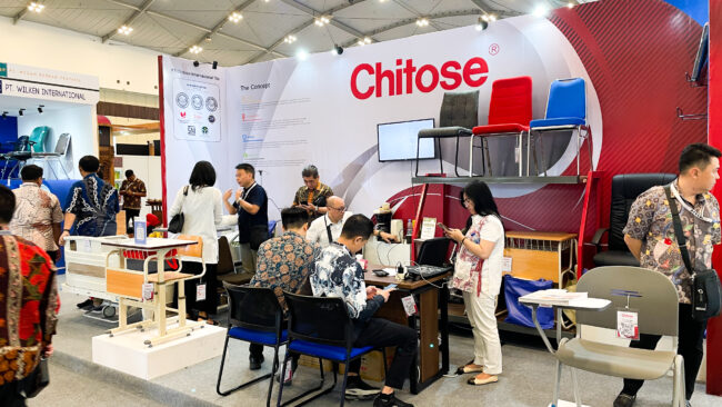 Booth Chitose di Hall 5 ICE BSD