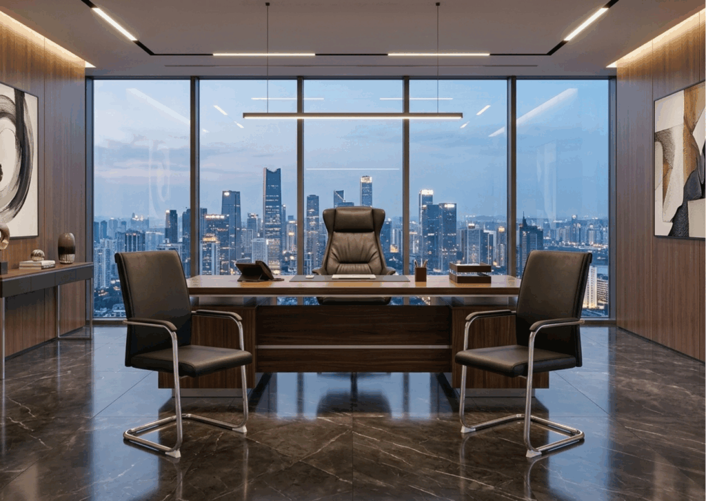 Kursi hadap atau kursi meeting chitose