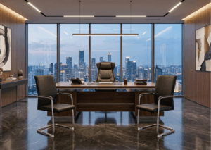 Kursi hadap atau kursi meeting chitose