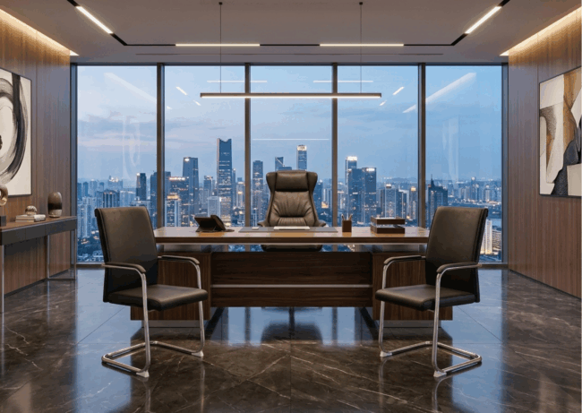 Kursi hadap atau kursi meeting chitose